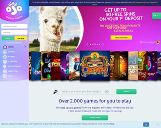 Play Ojo Casino